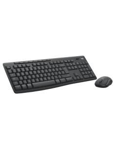 Logitech 920-012077 teclado Ratón incluido Oficina Bluetooth QWERTY Internacional de EE.UU. Grafito