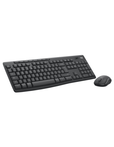 Logitech 920-012077 teclado Ratón incluido Oficina Bluetooth QWERTY Internacional de EE.UU. Grafito