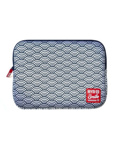 Smile Laptop sleeve Kimono 13"-14" Seigaiha + Mouse 2
