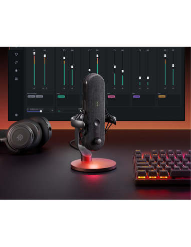 Steelseries ALIAS Negro Micrófono para PC