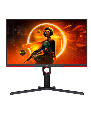 AOC G3 Q27G3XMN BK pantalla para PC 68,6 cm (27") 2560 x 1440 Pixeles 2K Ultra HD LED Negro, Rojo