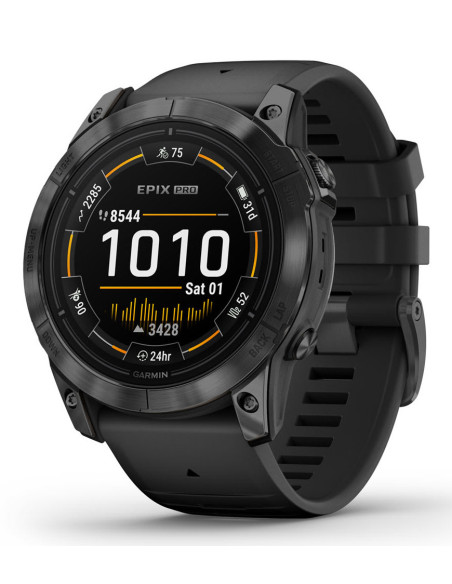 Garmin epix Pro (Gen 2) 3,56 cm (1.4") AMOLED 51 mm Digital 454 x 454 Pixeles Pantalla táctil Gris Wifi GPS (satélite)