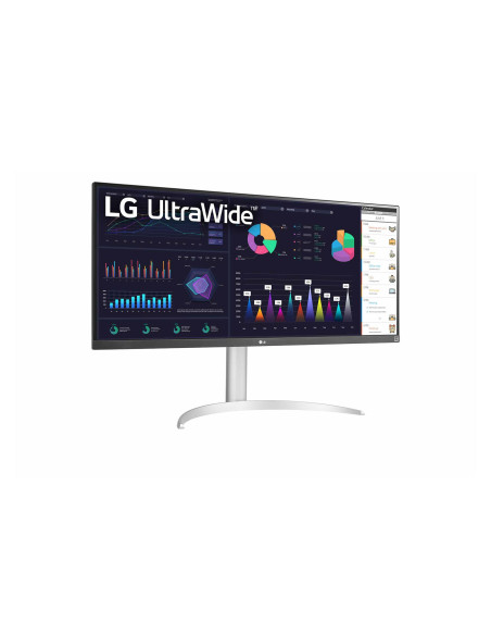LG 34WQ650-W pantalla para PC 86,4 cm (34") 2560 x 1080 Pixeles UltraWide Full HD LCD Negro, Plata