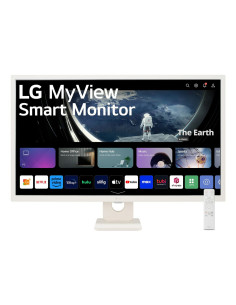 LG 32SR50F-W pantalla para PC 80 cm (31.5") 1920 x 1080 Pixeles Full HD LED Blanco