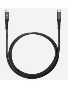 Mobilis 001342 cable USB 1 m USB C Negro