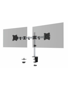 Durable 509523 soporte para monitor 68,6 cm (27") Pared Plata