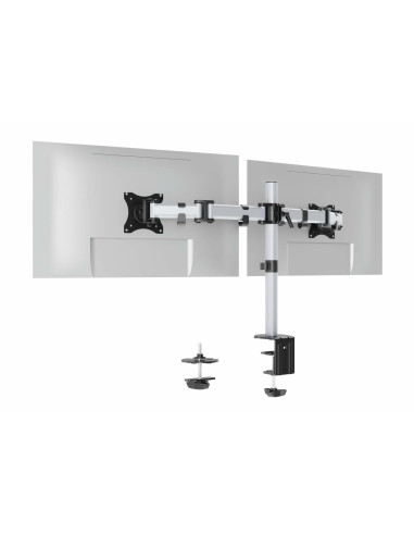 Durable 509523 soporte para monitor 68,6 cm (27") Pared Plata