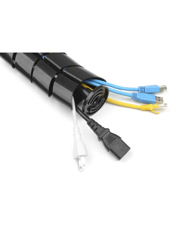 Equip 650861 organizador de cables Escritorio Pasacables Negro 1 pieza(s)