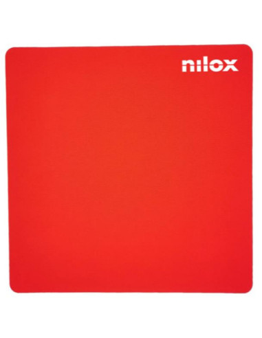 Nilox Alfombrilla para ratones, Roja