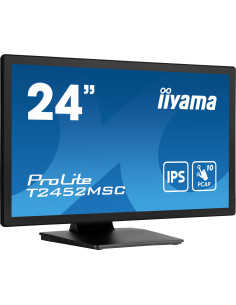 iiyama ProLite T2452MSC-B1 pantalla para PC 60,5 cm (23.8") 1920 x 1080 Pixeles Full HD LCD Pantalla táctil Multi-usuario Negro 2