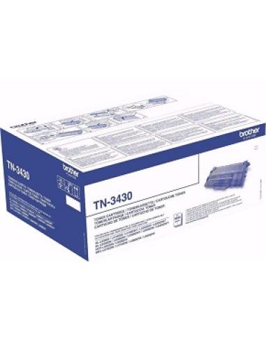 toner tn3430 negro 3.000 paginas segun iso/iec19752