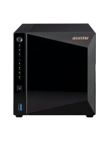 Asustor DRIVESTOR 4 Pro Gen2 AS3304T V2 NAS Realtek RTD1619B 2 GB DDR4 ADM Negro