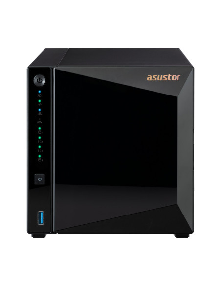 Asustor DRIVESTOR 4 Pro Gen2 AS3304T V2 NAS Realtek RTD1619B 2 GB DDR4 ADM Negro
