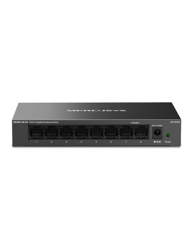 Mercusys MS108GS switch No administrado Gigabit Ethernet (10 100 1000) Negro