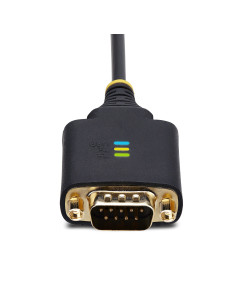 StarTech.com 2P6FFC-USB-SERIAL cambiador de género para cable USB-A 2 x DB-9 RS-232 Negro, Gris 2