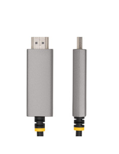 StarTech.com 136B-USBC-HDMI213M adaptador de cable de vídeo 3 m USB Tipo C HDMI tipo A (Estándar) Gris 2