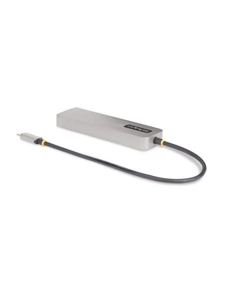 StarTech.com Hub USB-C de 3 Puertos con Red Ethernet de 2,5Gbps y Entrega de Alimentación PD de 100W de Paso - USB 3.2 10Gbps -