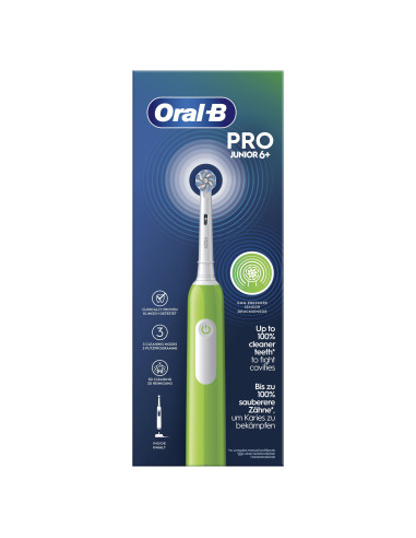 Oral-B Junior 8006540743027 cepillo eléctrico para dientes Niño Cepillo dental giratorio Verde