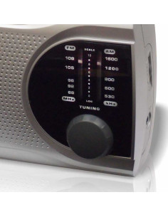 Haeger PR-BIB.004B radio Portátil Digital Plata 2
