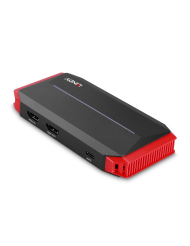 Lindy 43377 dispositivo para capturar video HDMI USB 3.2 Gen 1 (3.1 Gen 1)