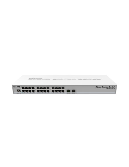 Mikrotik CRS326-24G-2S+RM switch Gestionado L2 Gigabit Ethernet (10 100 1000) Gris