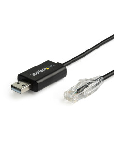 StarTech.com Cable de 1,8m Rollover para Consola Cisco - USB a RJ45