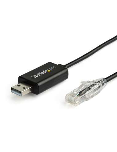 StarTech.com Cable de 1,8m Rollover para Consola Cisco - USB a RJ45