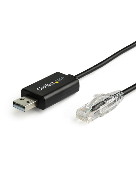 StarTech.com Cable de 1,8m Rollover para Consola Cisco - USB a RJ45