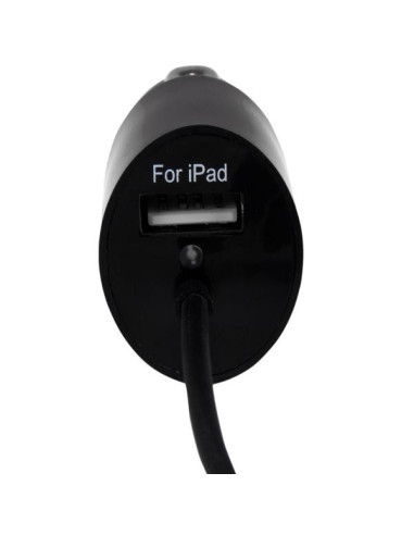 StarTech.com Cargador USB de 2 Puertos para Coche con Cable Micro USB y puerto USB - Negro