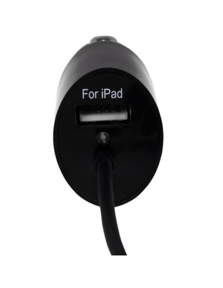 StarTech.com Cargador USB de 2 Puertos para Coche con Cable Micro USB y puerto USB - Negro