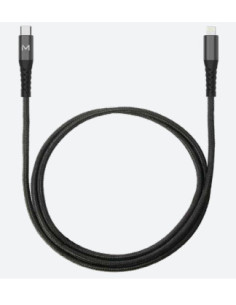 Mobilis 001343 cable de conector Lightning 1 m Negro