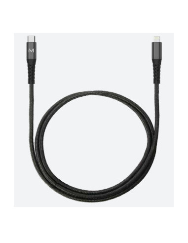 Mobilis 001343 cable de conector Lightning 1 m Negro