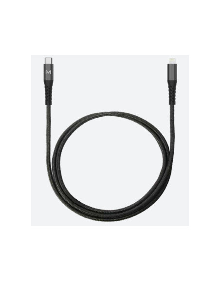 Mobilis 001343 cable de conector Lightning 1 m Negro