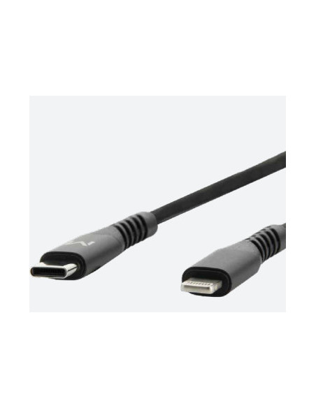 Mobilis 001343 cable de conector Lightning 1 m Negro