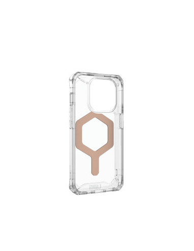Urban Armor Gear Plyo Magsafe funda para teléfono móvil 15,5 cm (6.1") Oro rosa, Transparente