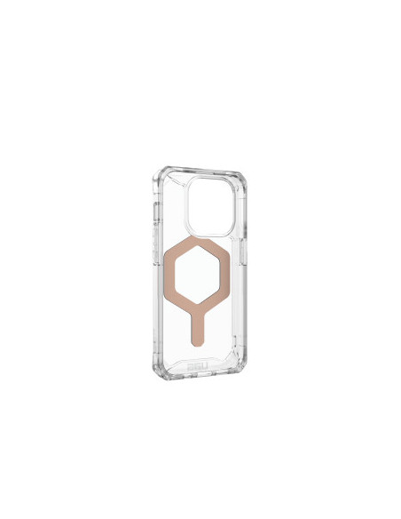 Urban Armor Gear Plyo Magsafe funda para teléfono móvil 15,5 cm (6.1") Oro rosa, Transparente