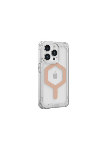 Urban Armor Gear Plyo Magsafe funda para teléfono móvil 15,5 cm (6.1") Oro rosa, Transparente