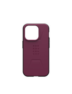Urban Armor Gear Civilian Magsafe funda para teléfono móvil 15,5 cm (6.1") Burdeos