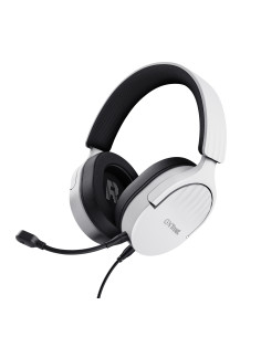 Trust GXT 489W FAYZO Auriculares Alámbrico Diadema Juego Negro, Blanco 2