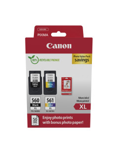 Canon 3712C008 cartucho de tinta 2 pieza(s) Original Alto rendimiento (XL) Negro, Cian, Magenta, Amarillo