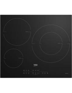 Beko HII63205MT hobs Negro Integrado 58 cm Con placa de inducción 3 zona(s)