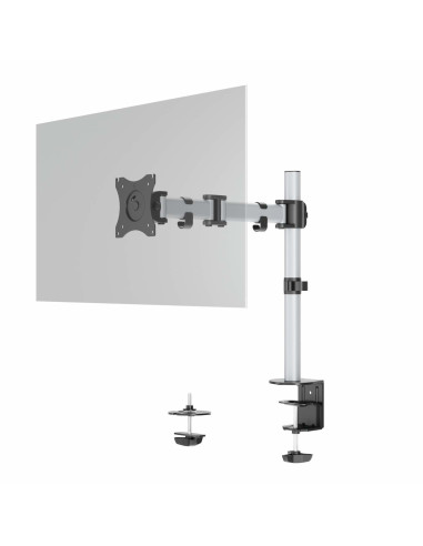 Durable 509423 soporte para monitor 68,6 cm (27") Pared Plata