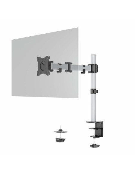 Durable 509423 soporte para monitor 68,6 cm (27") Pared Plata