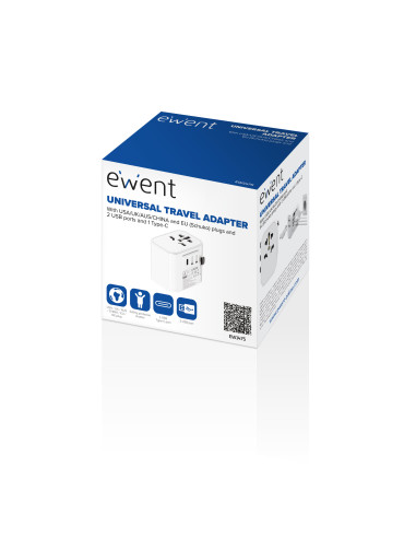 Ewent EW1475 cargador de dispositivo móvil Blanco