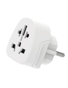 Ewent EW1480 adaptador de enchufe eléctrico Universal Blanco