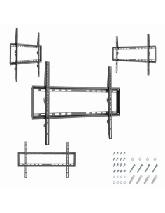 Gembird WM-70F-03 soporte para TV 177,8 cm (70") Negro