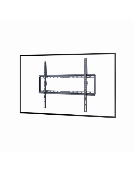 Gembird WM-70F-03 soporte para TV 177,8 cm (70") Negro