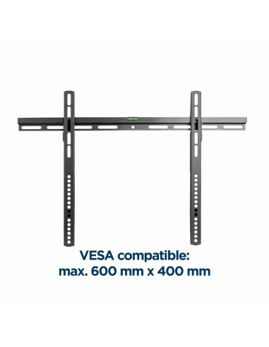 Gembird WM-70F-02 soporte para TV 177,8 cm (70") Negro