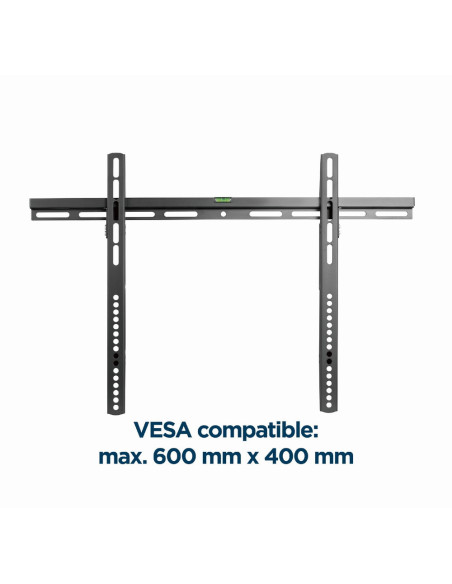Gembird WM-70F-02 soporte para TV 177,8 cm (70") Negro