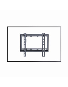 Gembird WM-42F-04 soporte para TV 106,7 cm (42") Negro 2